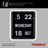 FOR SALE: Retro Flip Clock (TWEMCO BQ170) For Sale! Discount Up To 30%!